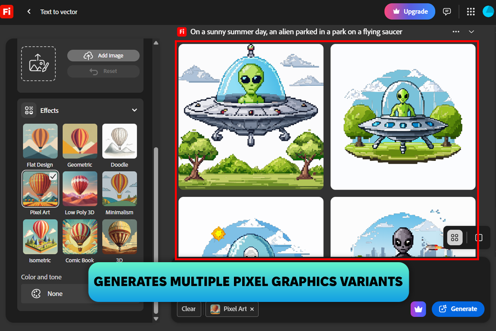 adobe firefly ai pixel generator