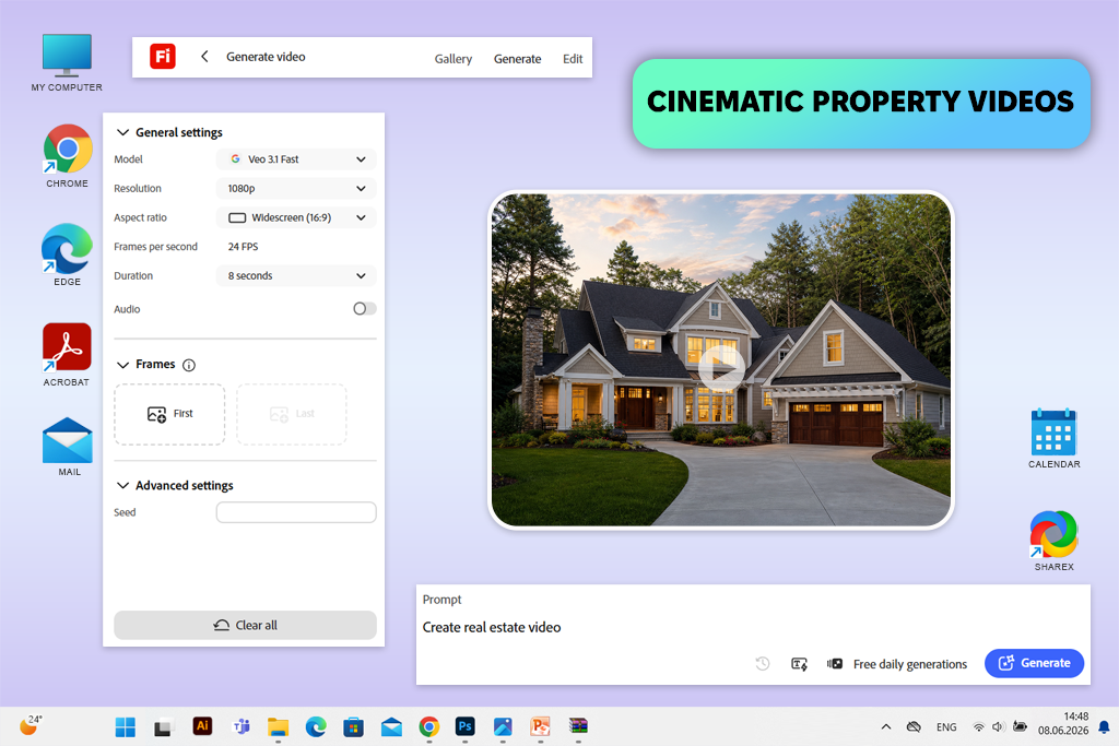 adobe firefly ai real estate video generator