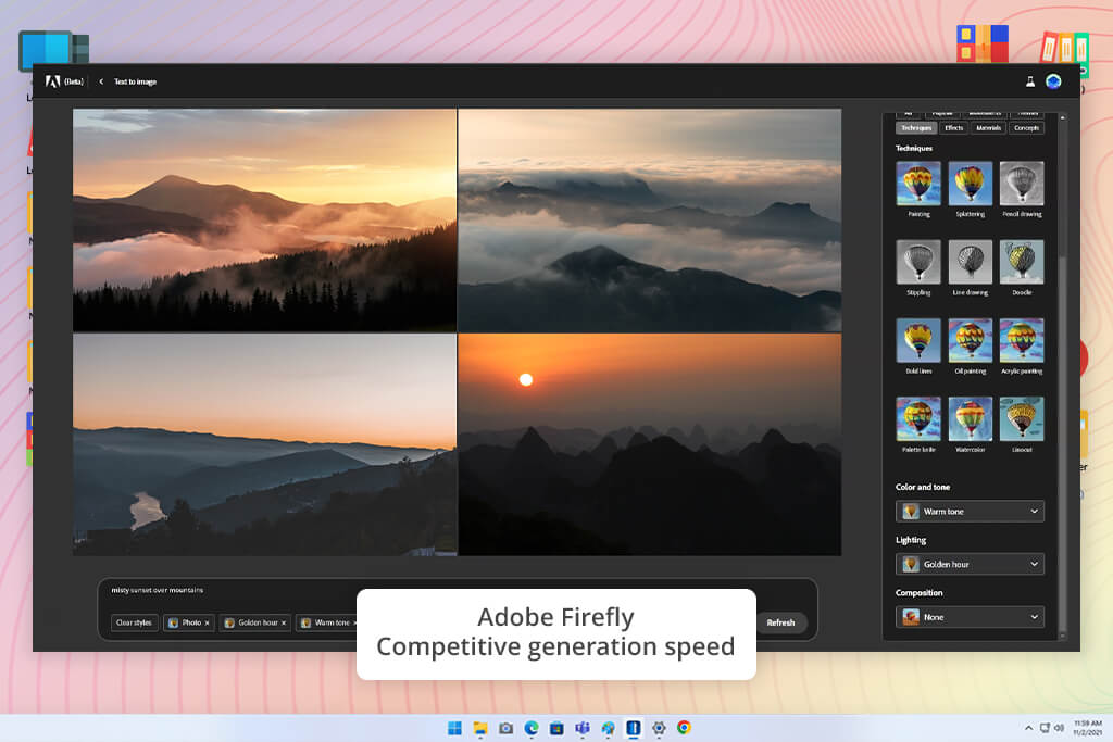 adobe firefly software interface