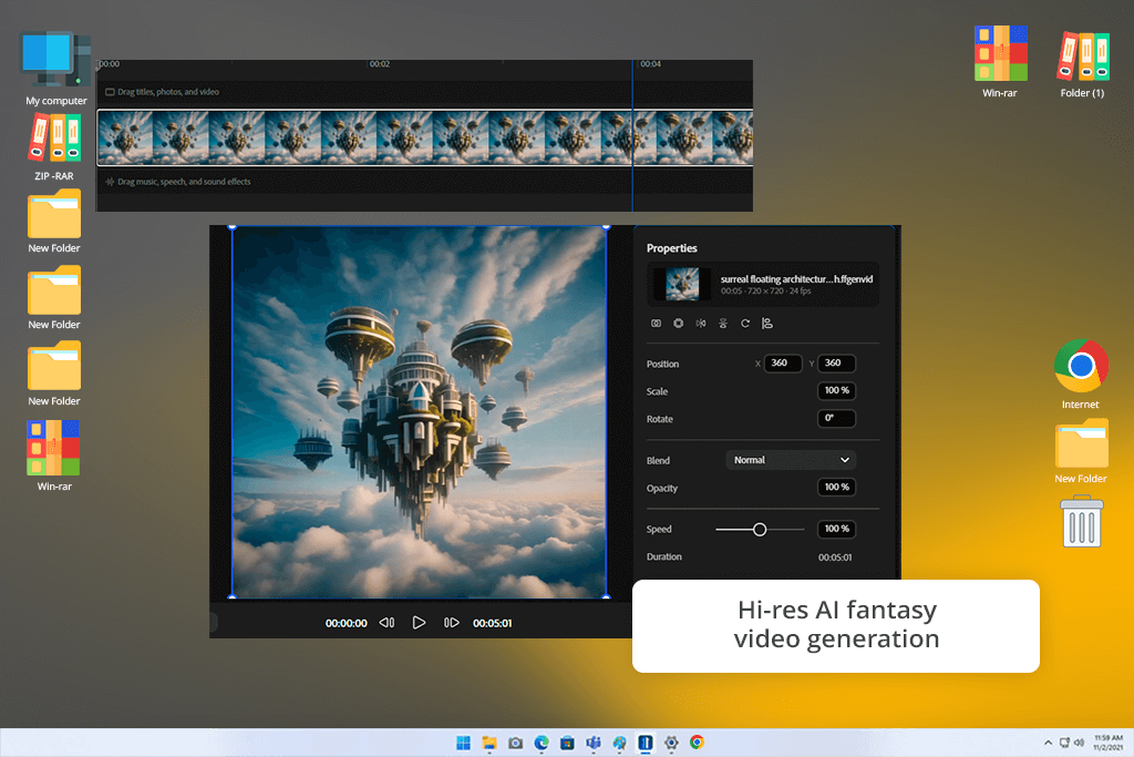 adobe firefly fantasy video generation
