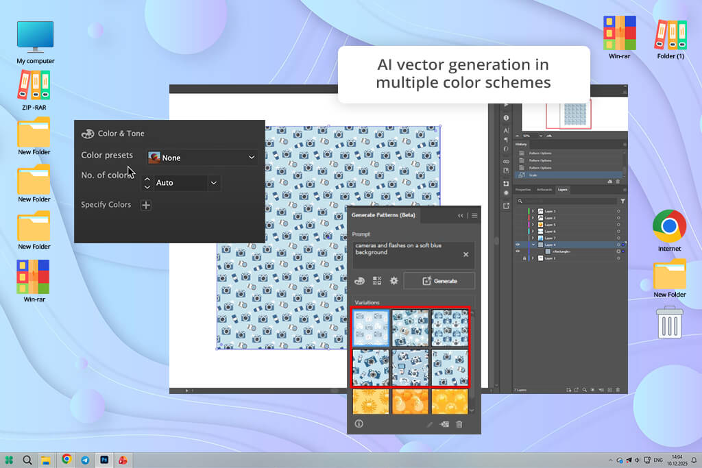 adobe firefly vector generation