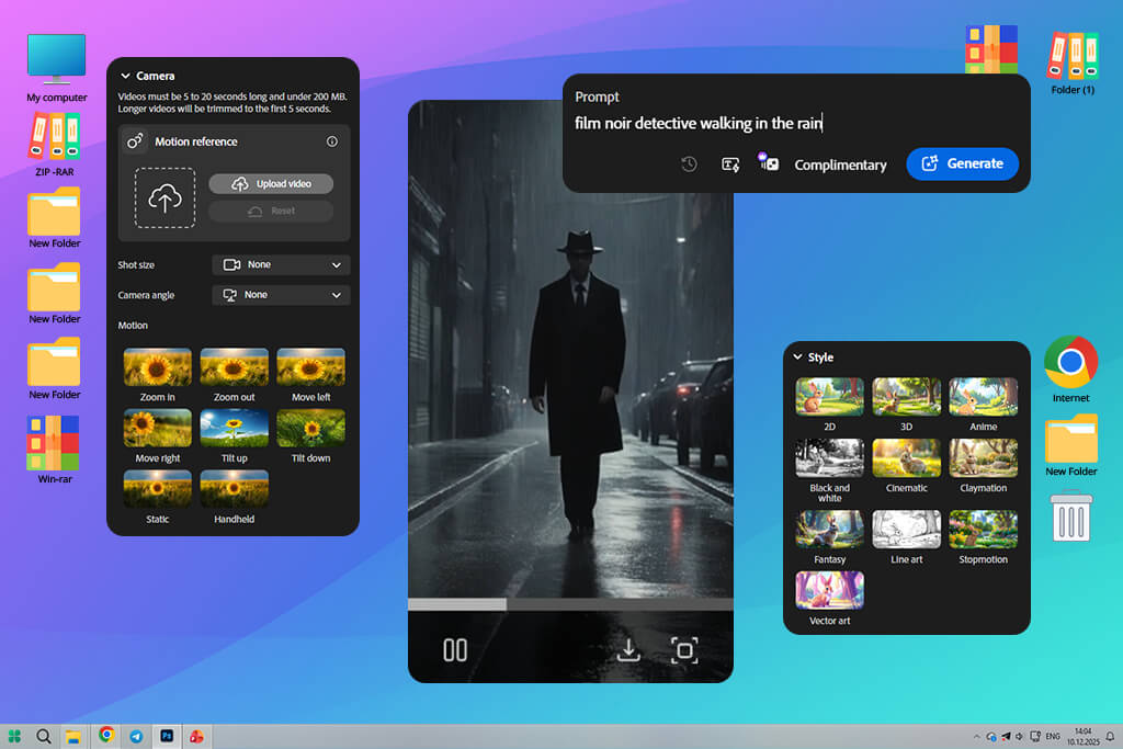 adobe firefly video model features