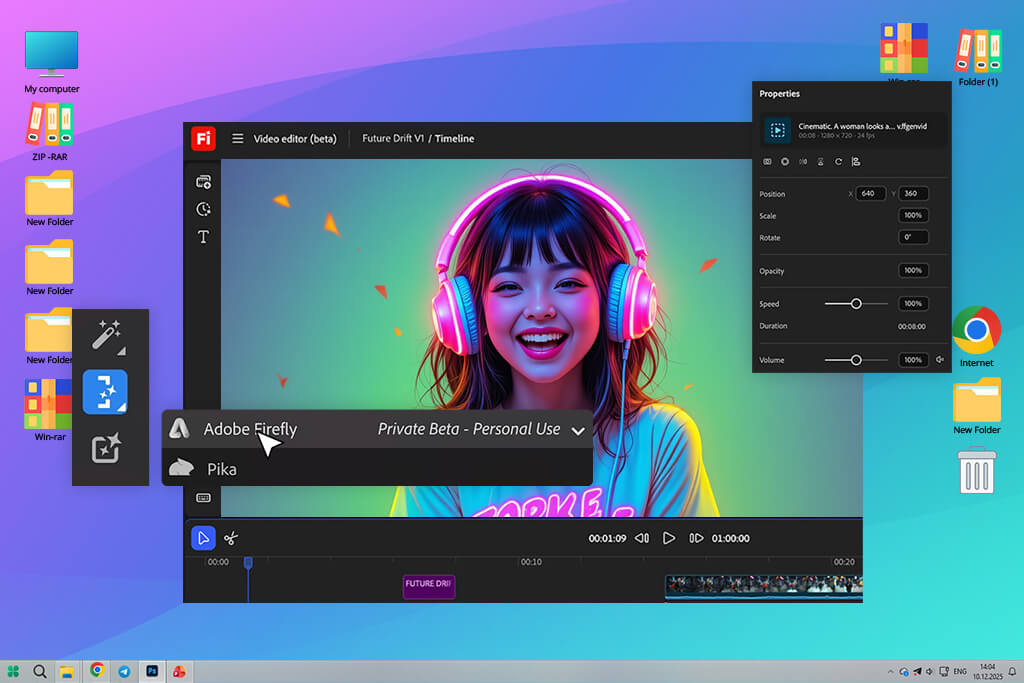 adobe firefly video model integration