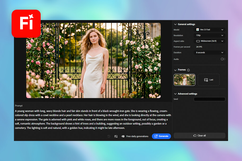 adobe firefly video result
