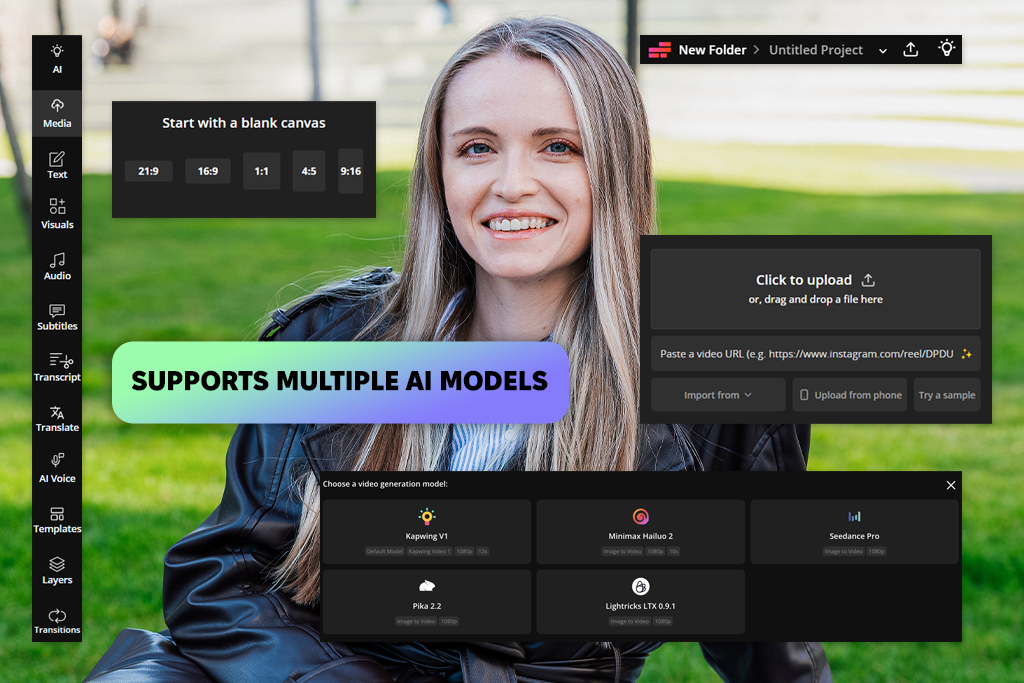 kapwing ai video generation