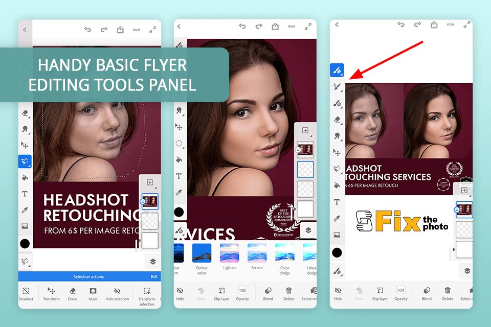 adobe fresco app to make flyers free