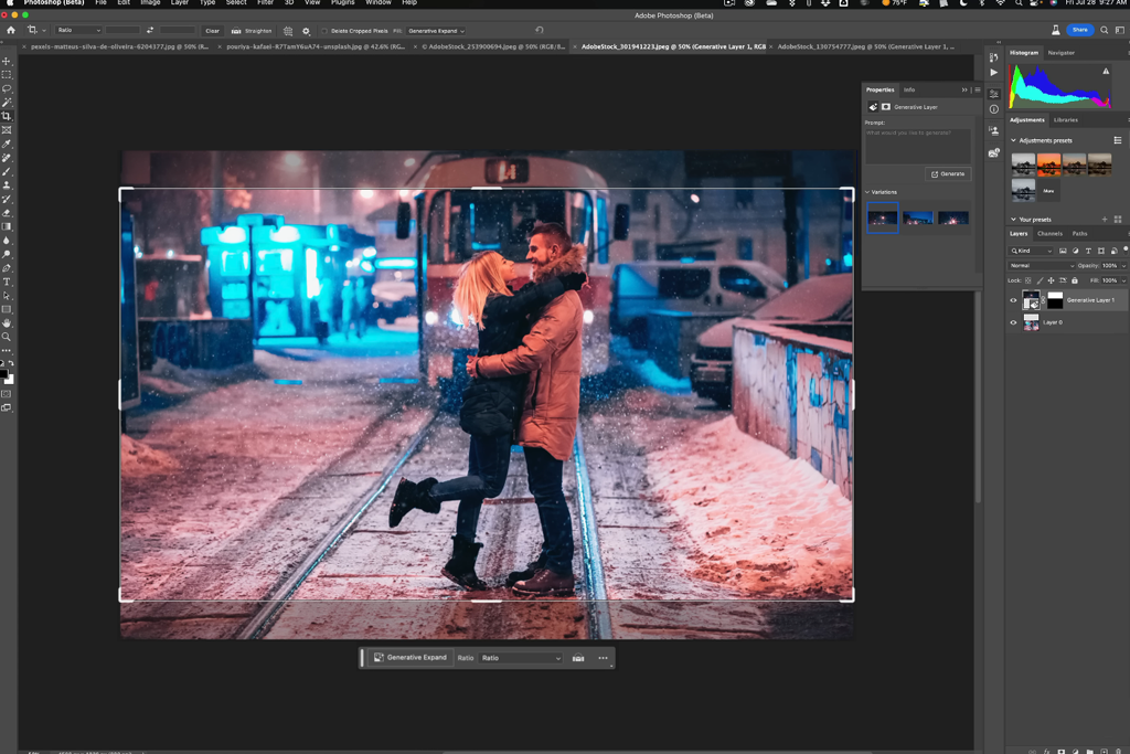 adobe generative expand