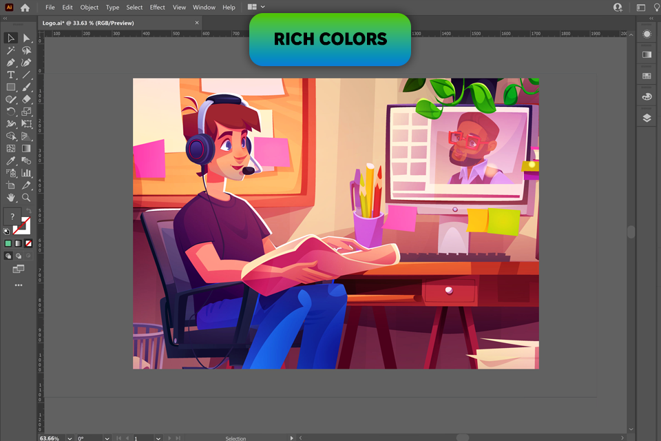 adobe illustrator colors