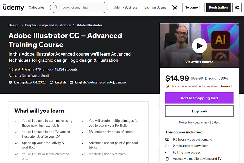 adobe illustrator cc advanced training course download