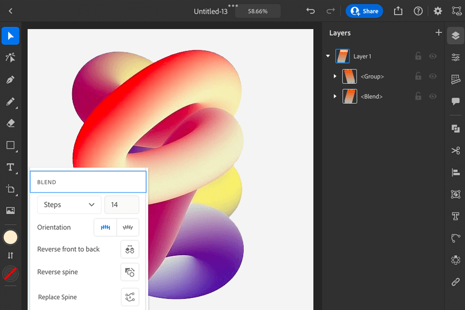 adobe illustrator for ipad drawings editing