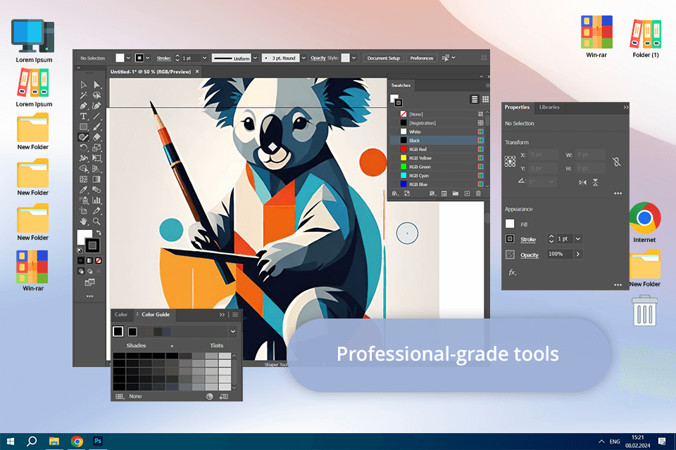 linearity curve alternative adobe illustrator