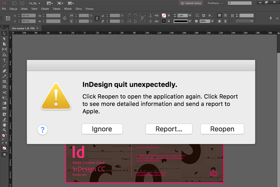 adobe indesign 2019 performance problems