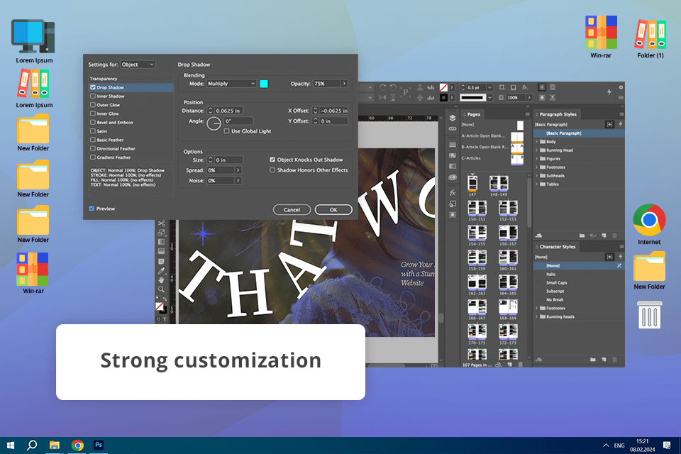 adobe indesign vistacreate alternative interface