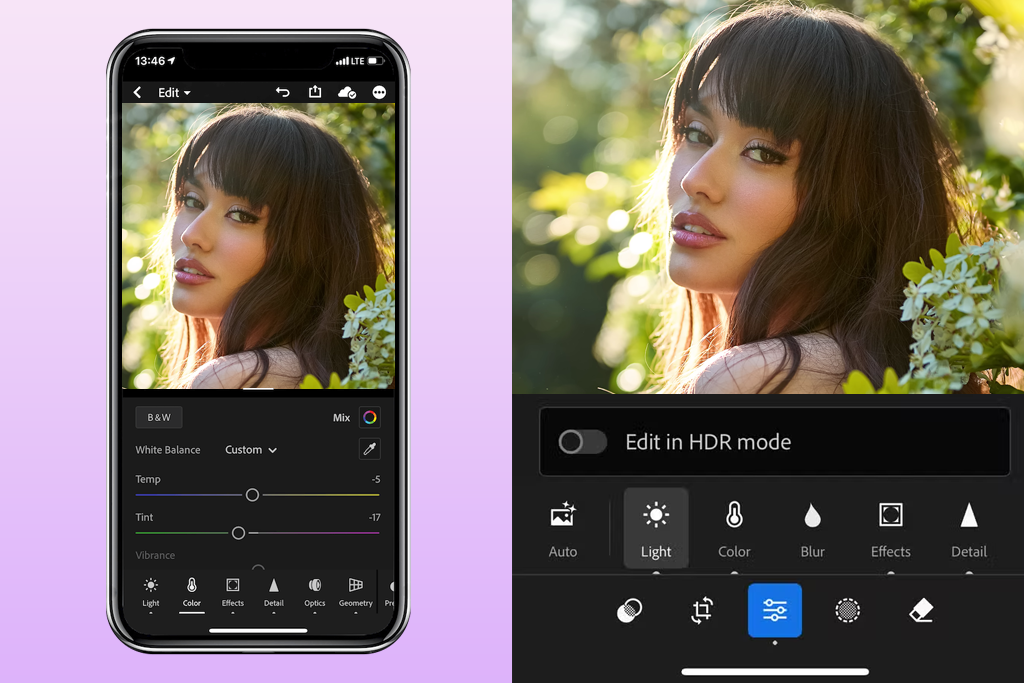 adobe lightroom mobile