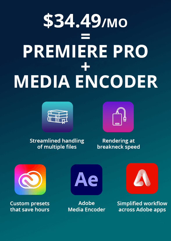 adobe media encoder package