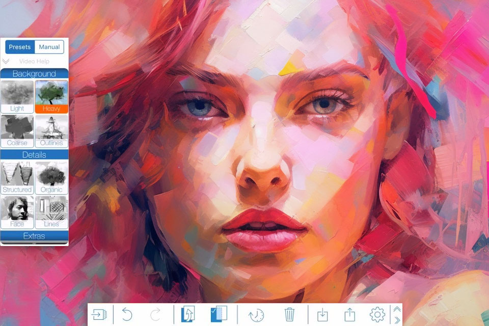 adobe paintcan turn picture into painting app interface