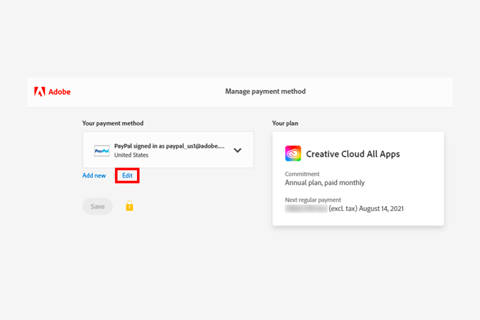 adobe paypal integration