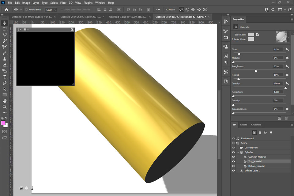 adobe photoshop 3d model