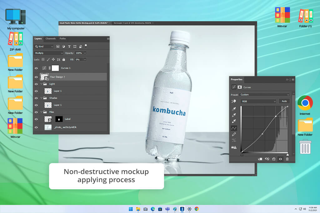 adobe photoshop bottle mockup generator