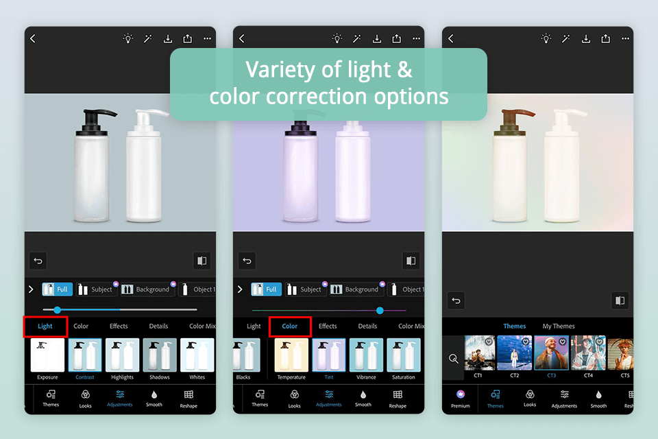 adobe photoshop express app for product photography