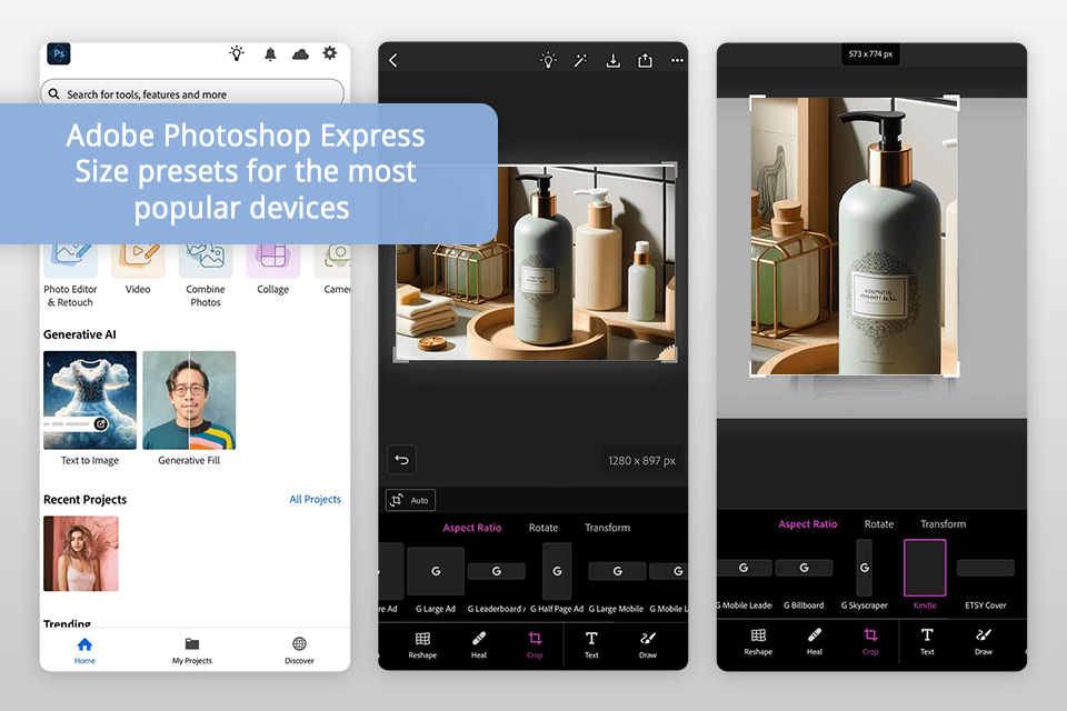 adobe photoshop app to resize photos