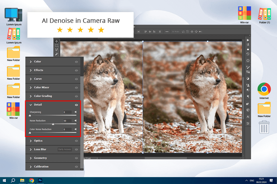 adobe photoshop noise reduction software