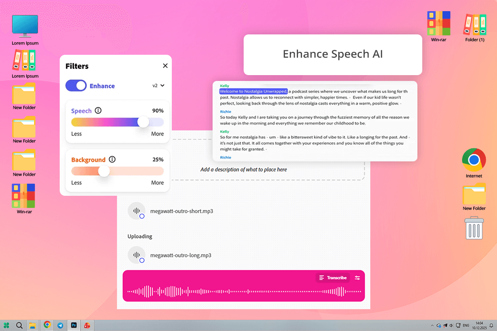 adobe podcast ai podcast generator