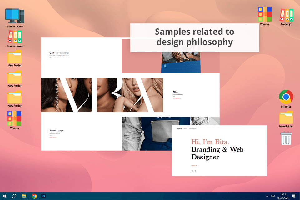 adobe portfolio examples bita goli