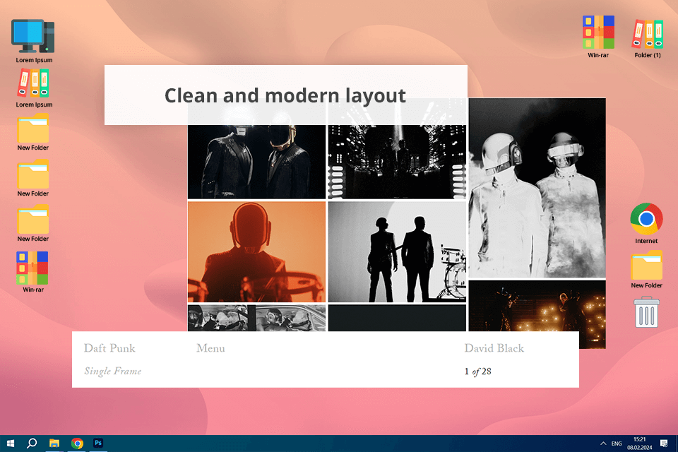 adobe portfolio examples david black