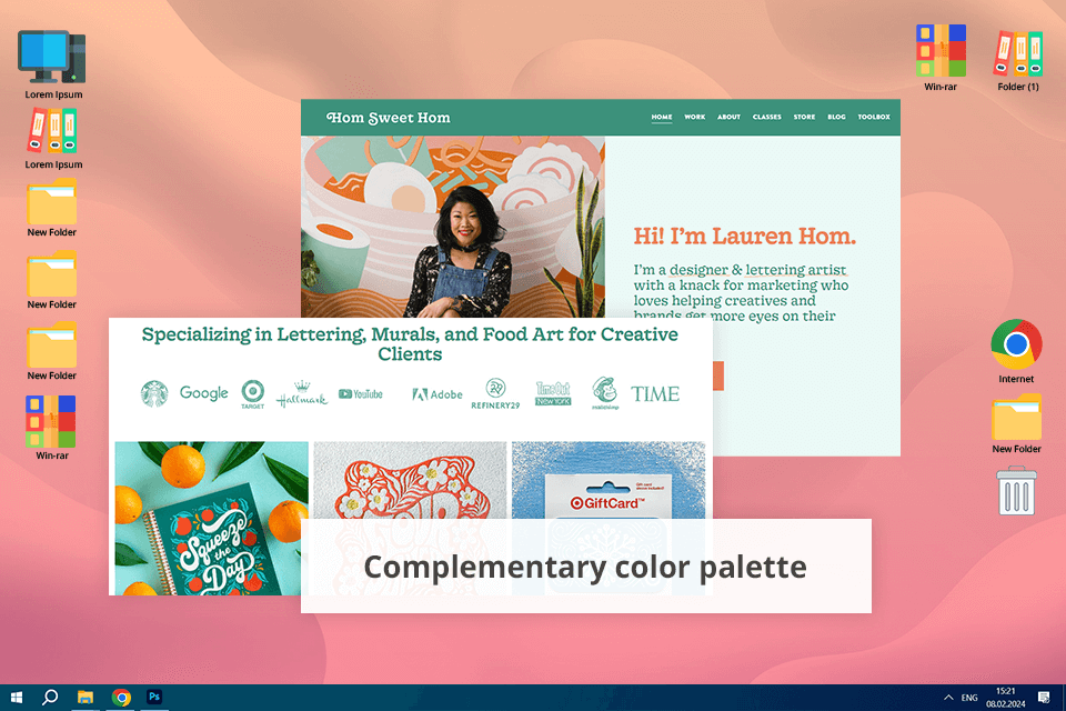 adobe portfolio examples lauren hom