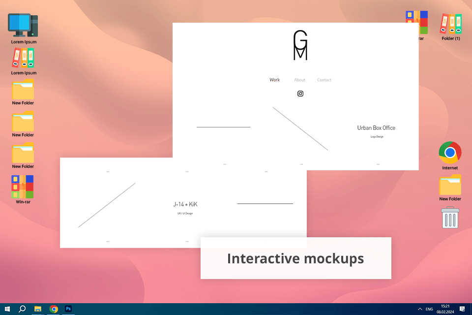 adobe portfolio examples michael green