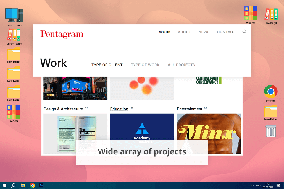 adobe portfolio examples paula scher