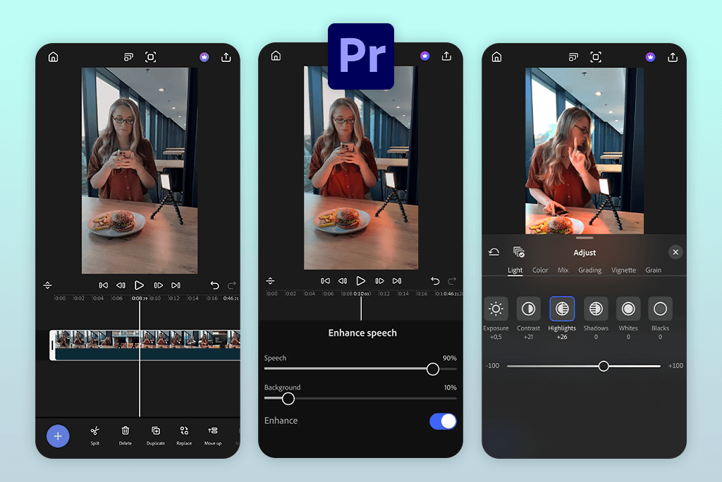 adobe premiere on iphone video editing app for instagram