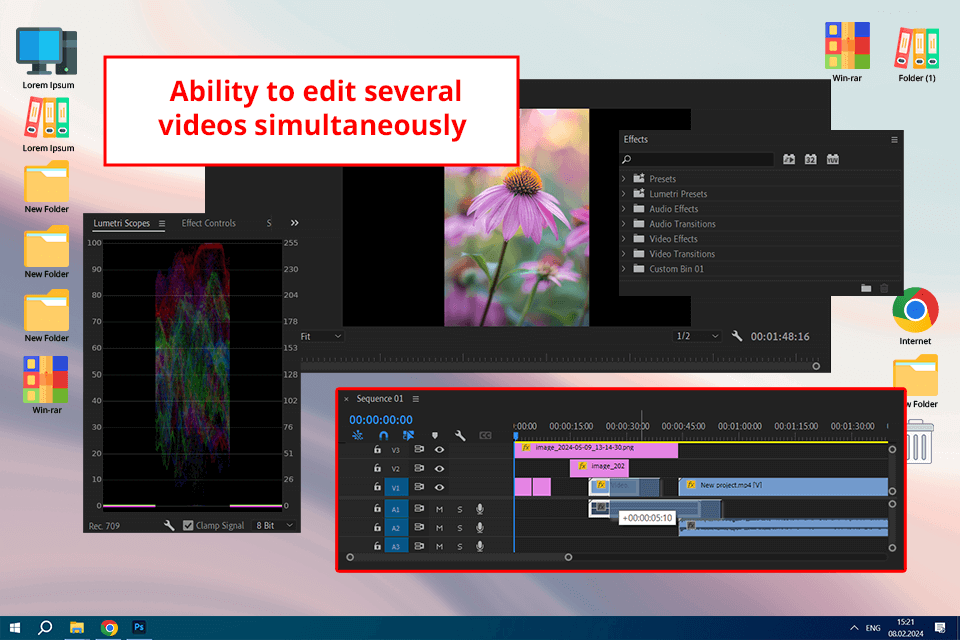 adobe premiere pro 2017 interface