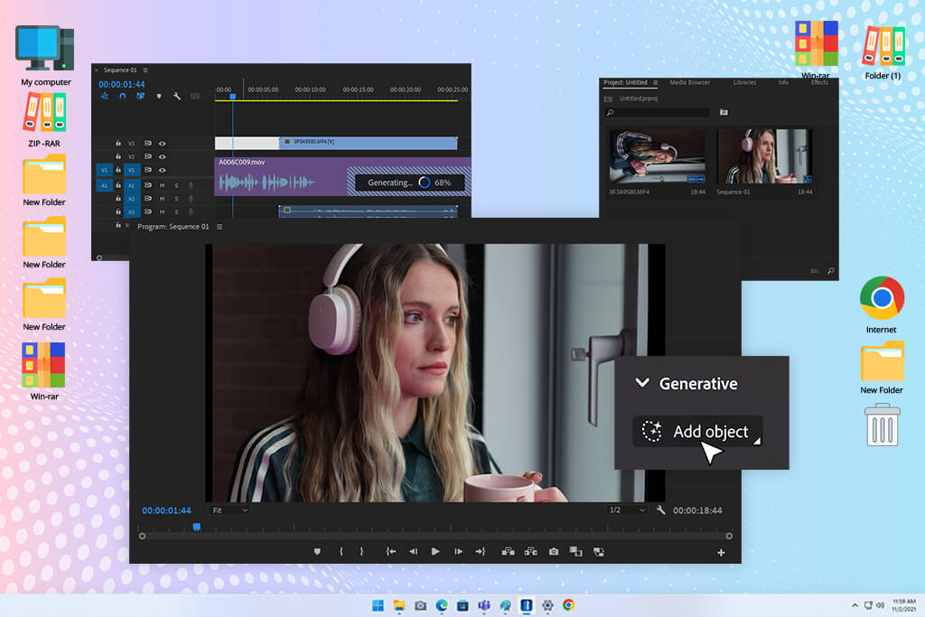 adobe premiere pro ai video editor