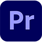 adobe premiere pro ai video upscaler logo