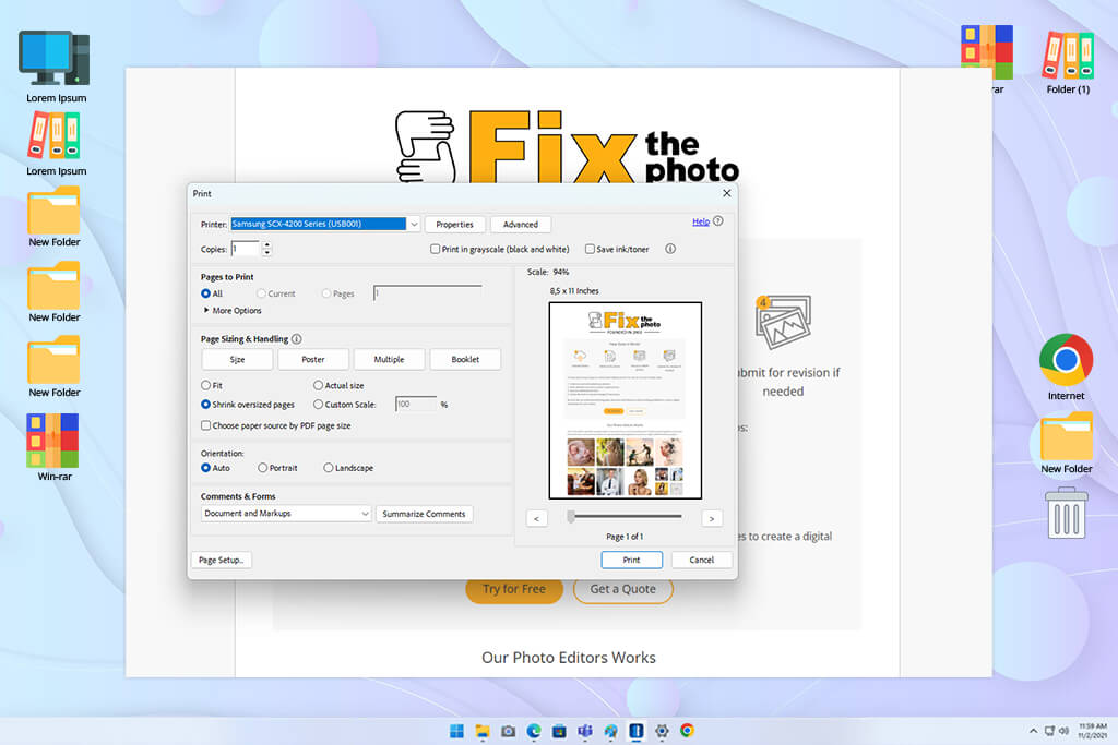 adobe print workflow features