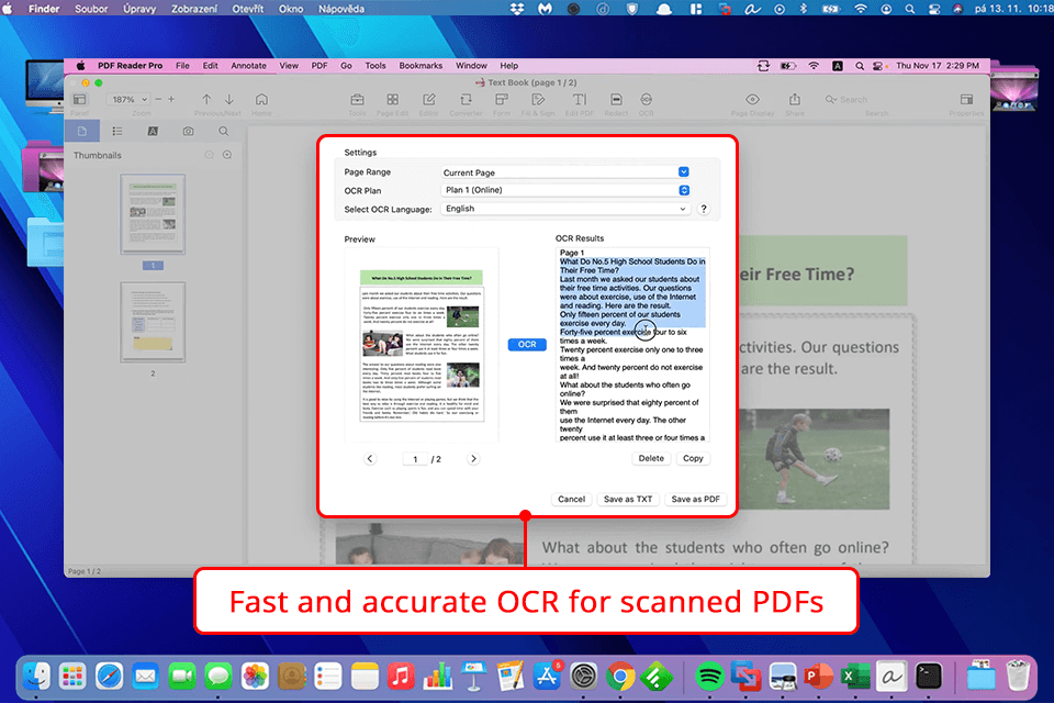 Adobe Reader For Mac Screen 