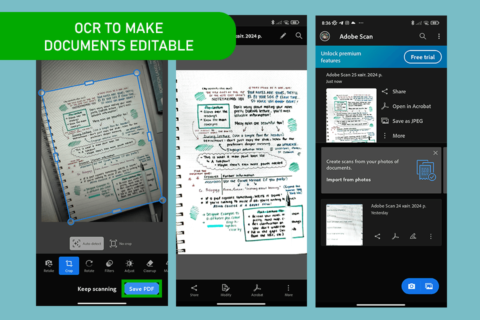 Adobe Scan App for Android Free Download (2025 Latest)