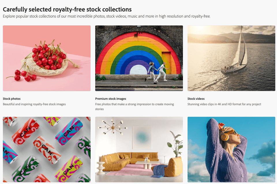 adobe stock library