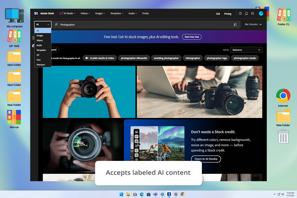adobe stock shutterstock alternative