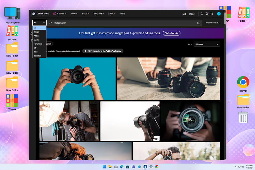 adobe stock vecteezy alternative