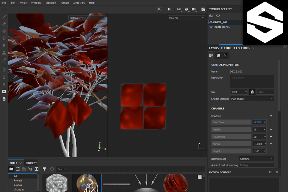 adobe substance painter interface