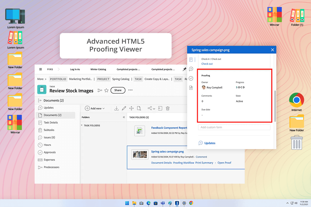 adobe workfront file management