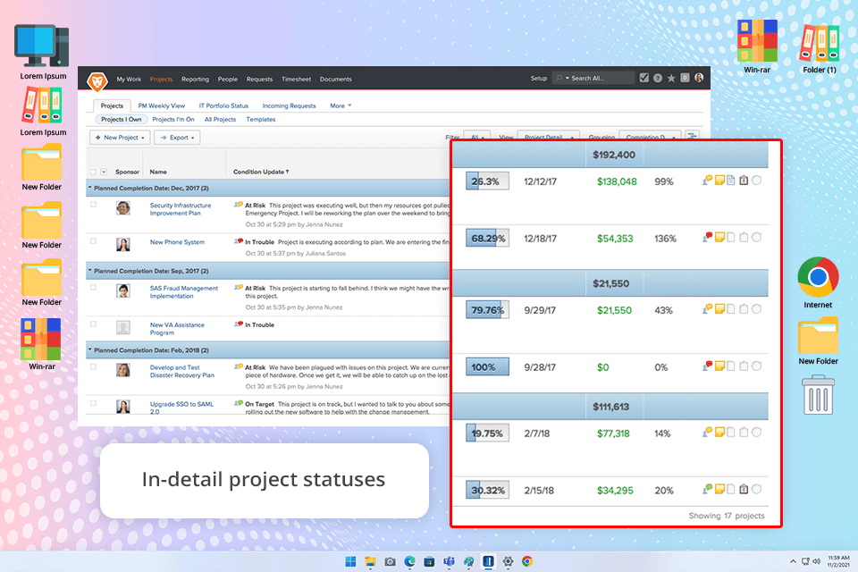 adobe workfront interface
