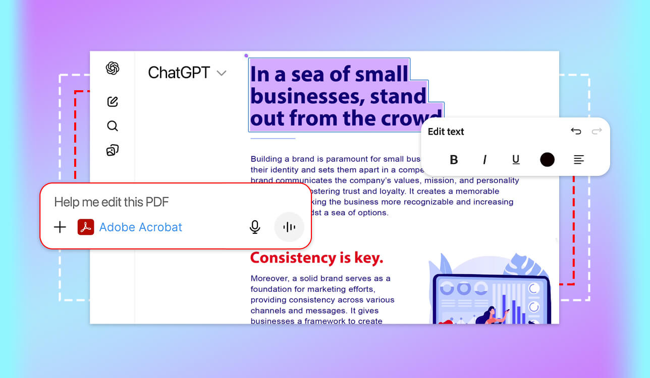 adobe acrobat in chatgpt
