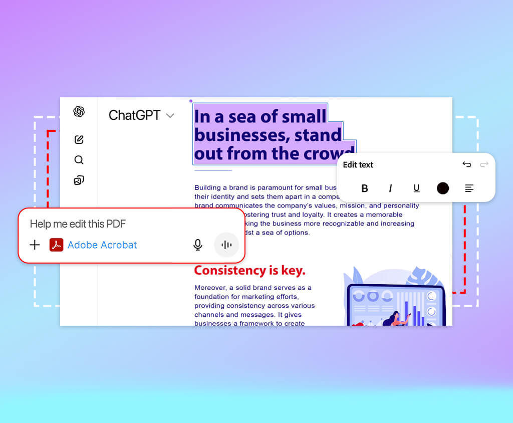 adobe acrobat in chatgpt