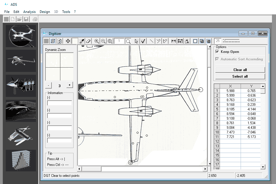 Sample 2D design drawing of an airplane  Download Scientific Diagram