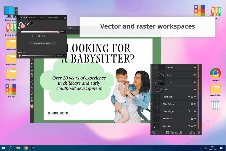 affinity designer designevo alternative