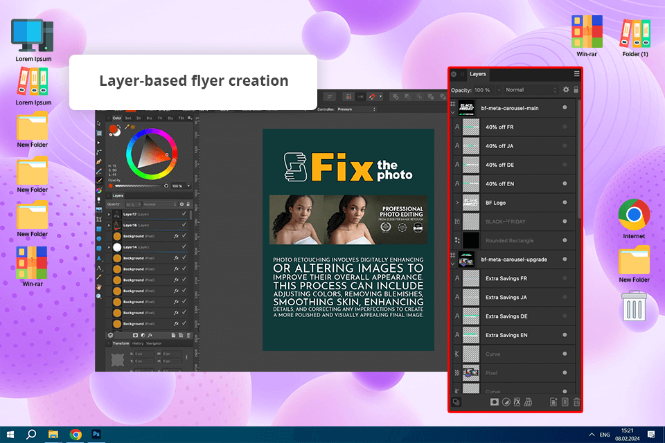 affinity designer flyer design software